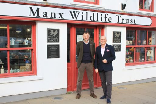 Outside Manx Wildlife Shop front